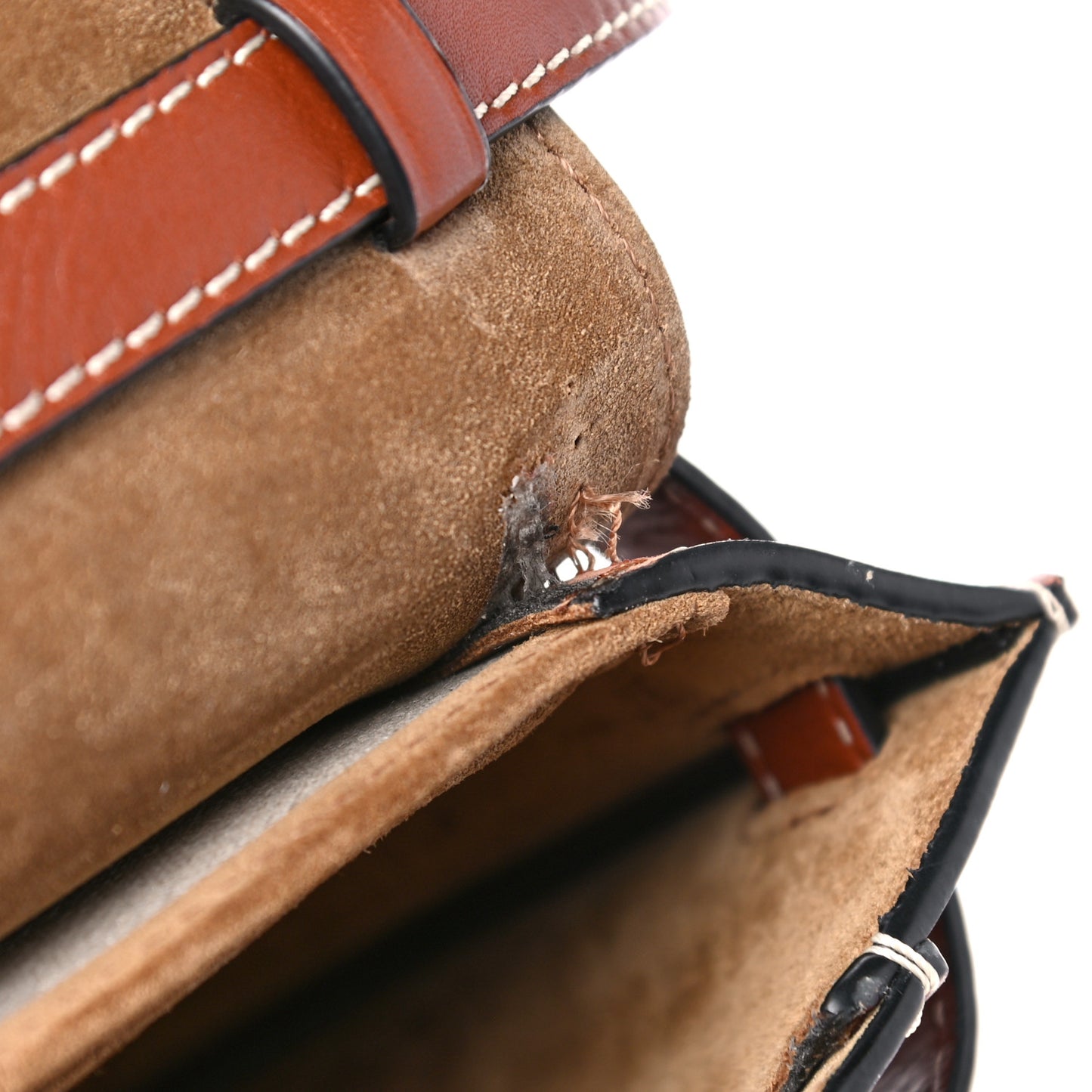 Calfskin Mini Gate Belt Bag Brick