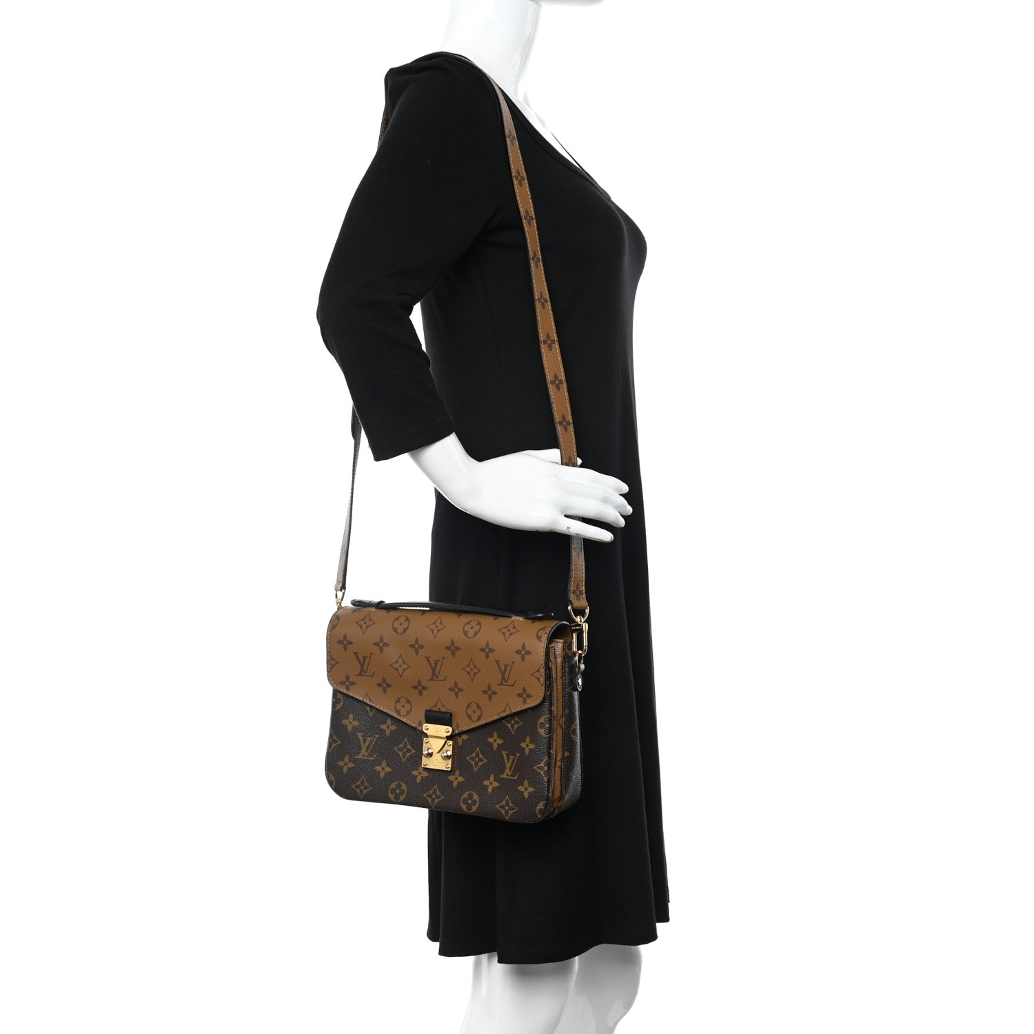 Louis Vuitton Reverse Monogram Pochette Metis 2 of 15
