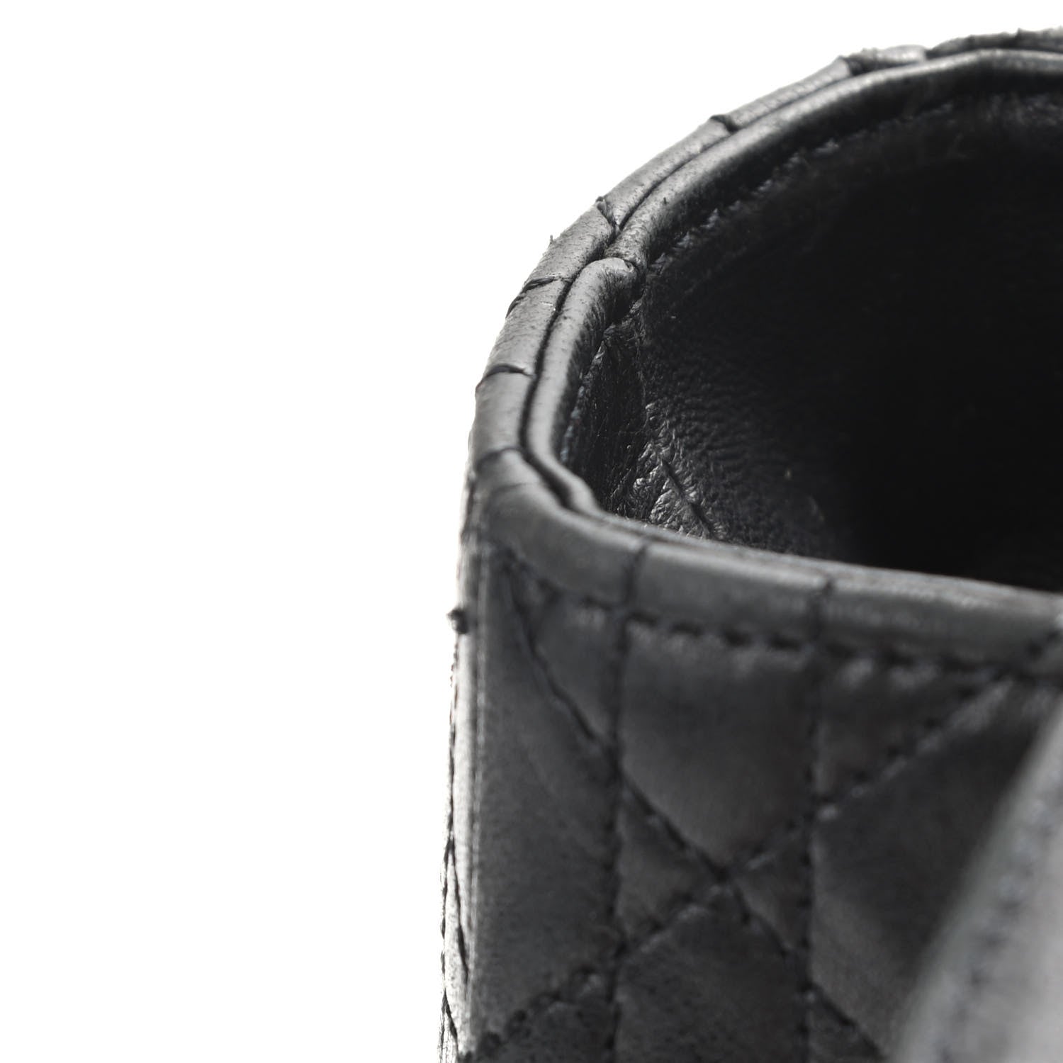 Christian Dior Lambskin Cannage Medium Lady Dior Black 14 of 14