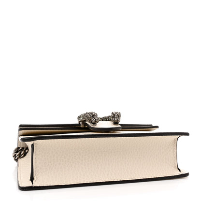 Gucci Dollar Calfskin Crystal Super Mini Dionysus Shoulder Bag Mystic White Black Diamond 4 of 11