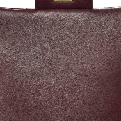 Chanel Lambskin Quilted Clutch With Chain Flap Bordeaux 16 of 16