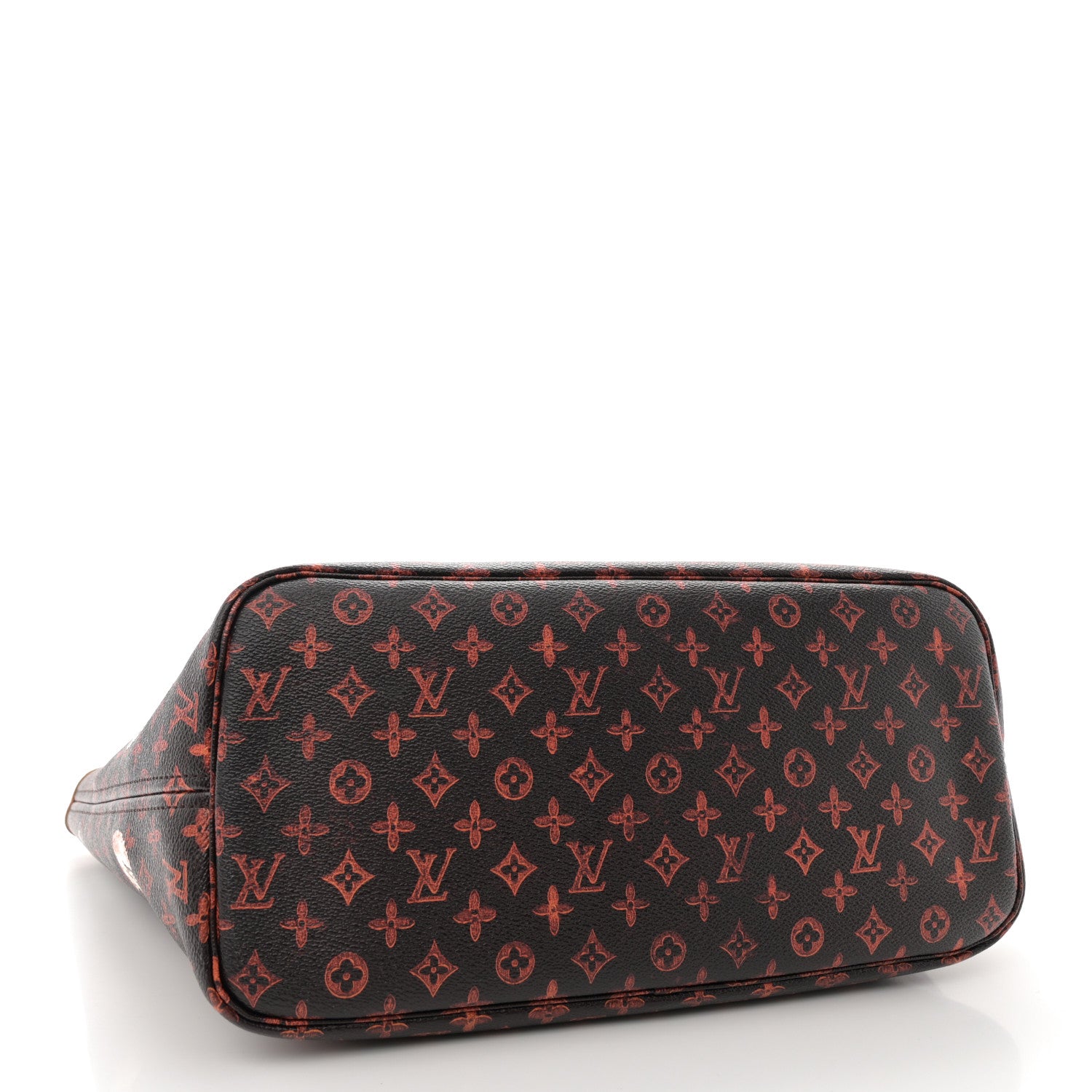 Louis Vuitton Catogram Neverfull MM Marron 4 of 12