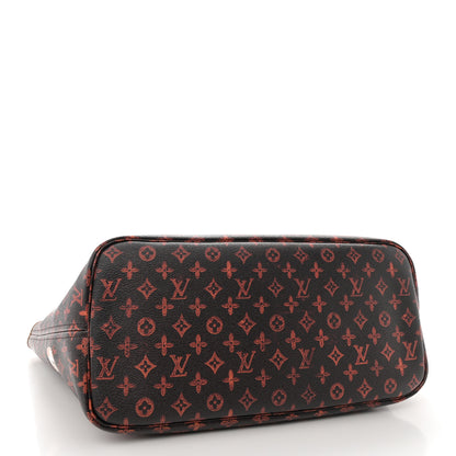 Louis Vuitton Catogram Neverfull MM Marron 4 of 12