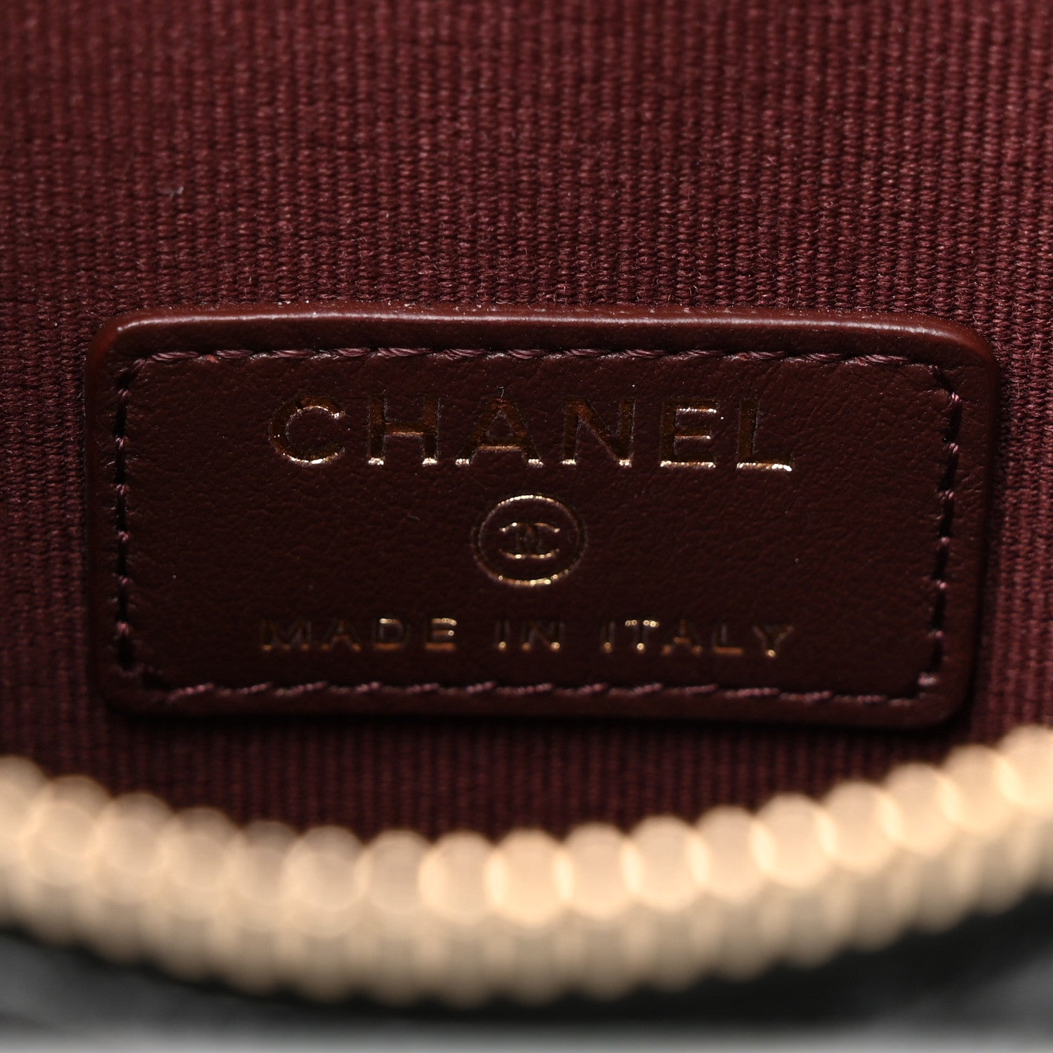 Chanel Caviar Quilted Phone Holder With Chain Black 6 of 11