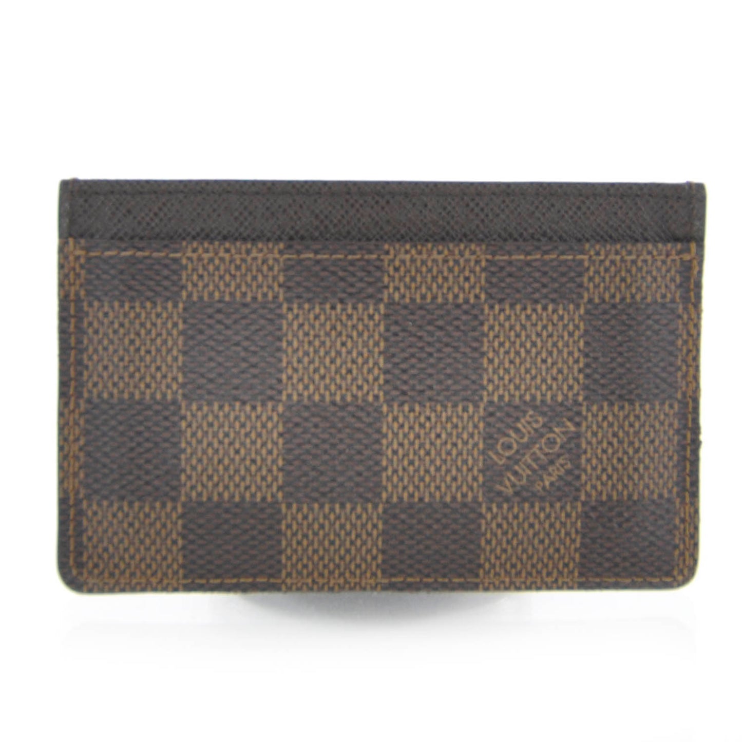 Damier Ebene Simple Card Holder