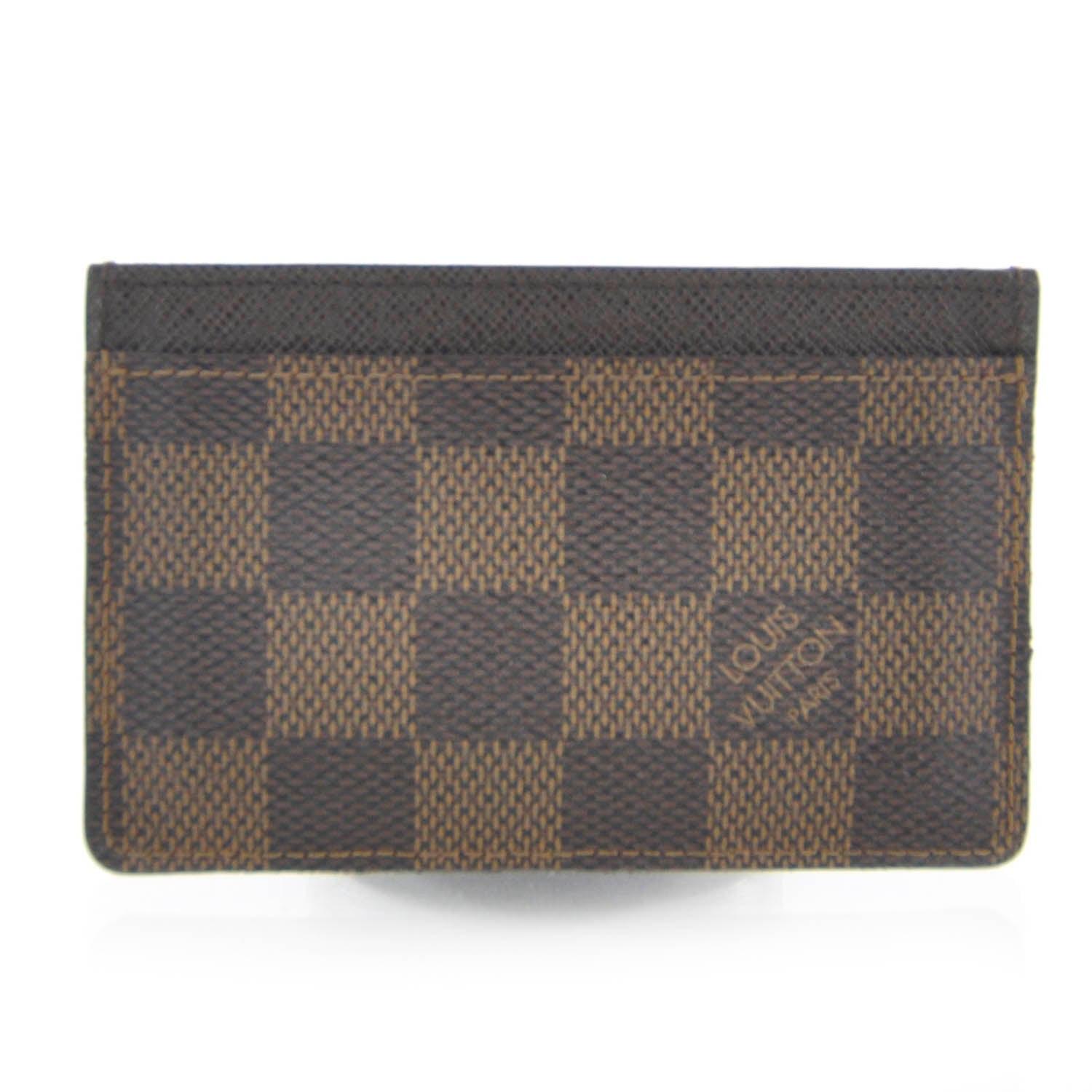 Louis Vuitton Damier Ebene Simple Card Holder 1 of 5