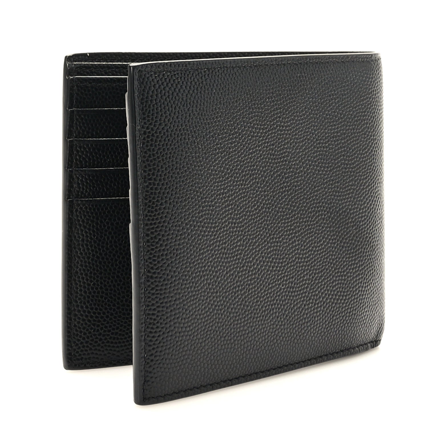 Saint Laurent Calfskin East West Wallet Black 4 of 7