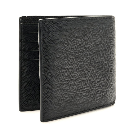 Saint Laurent Calfskin East West Wallet Black 4 of 7