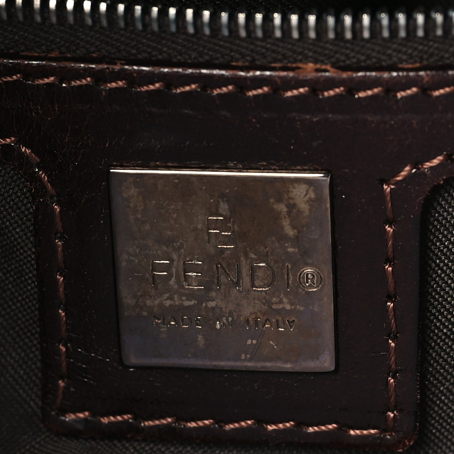 Zucca Mini Boston Satchel Tobacco