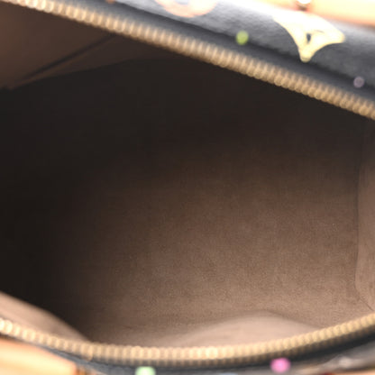 Louis Vuitton Monogram Multicolor Speedy 30 Black 5 of 9