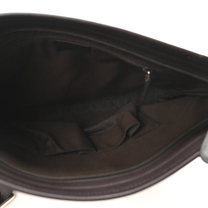 Gucci GG Plus Monogram Medium Flat Messenger Bag Dark Brown 8 of 19