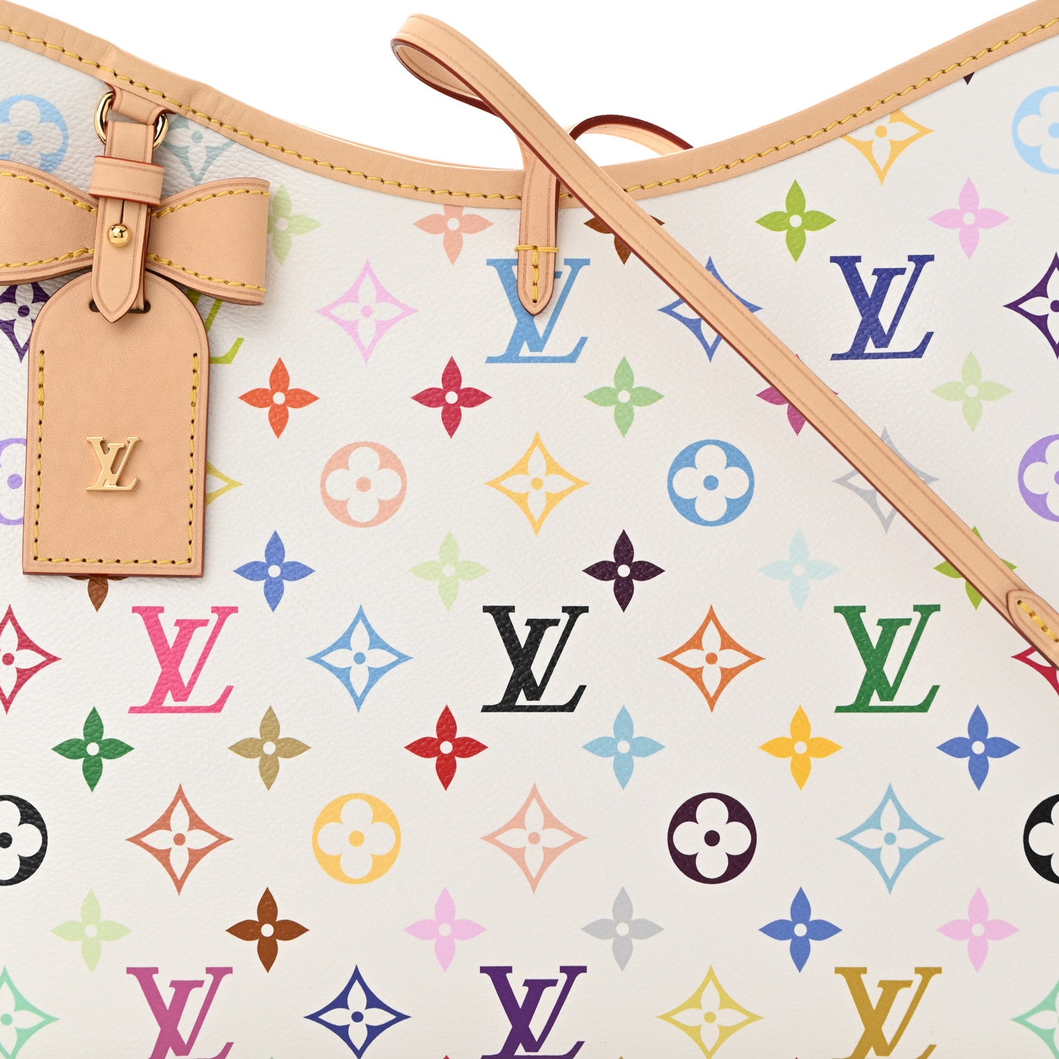 Louis Vuitton LV x TM Monogram Multicolor CarryAll PM White 8 of 10
