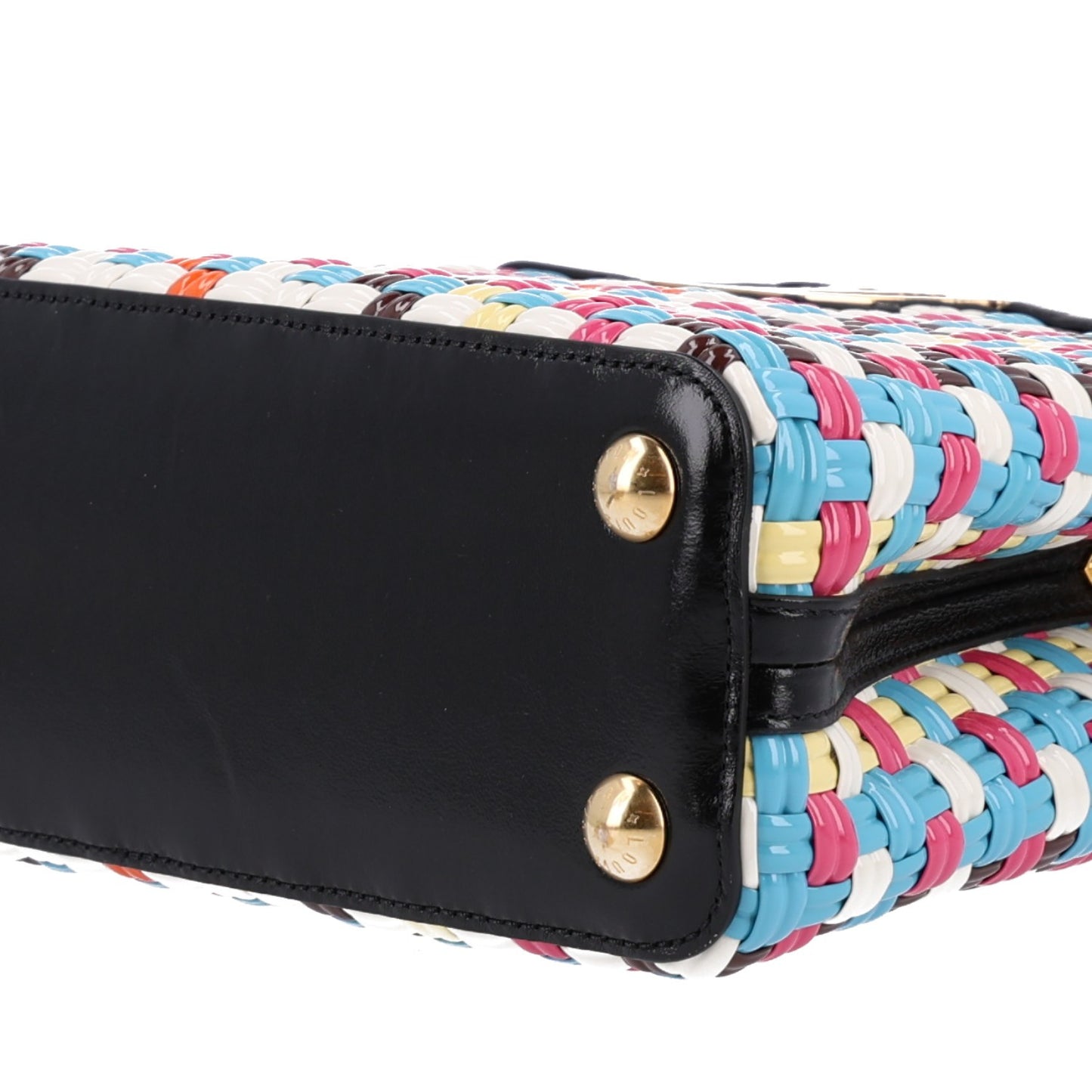 Taurillon Calfskin Guinguette Capucines BB Multicolor