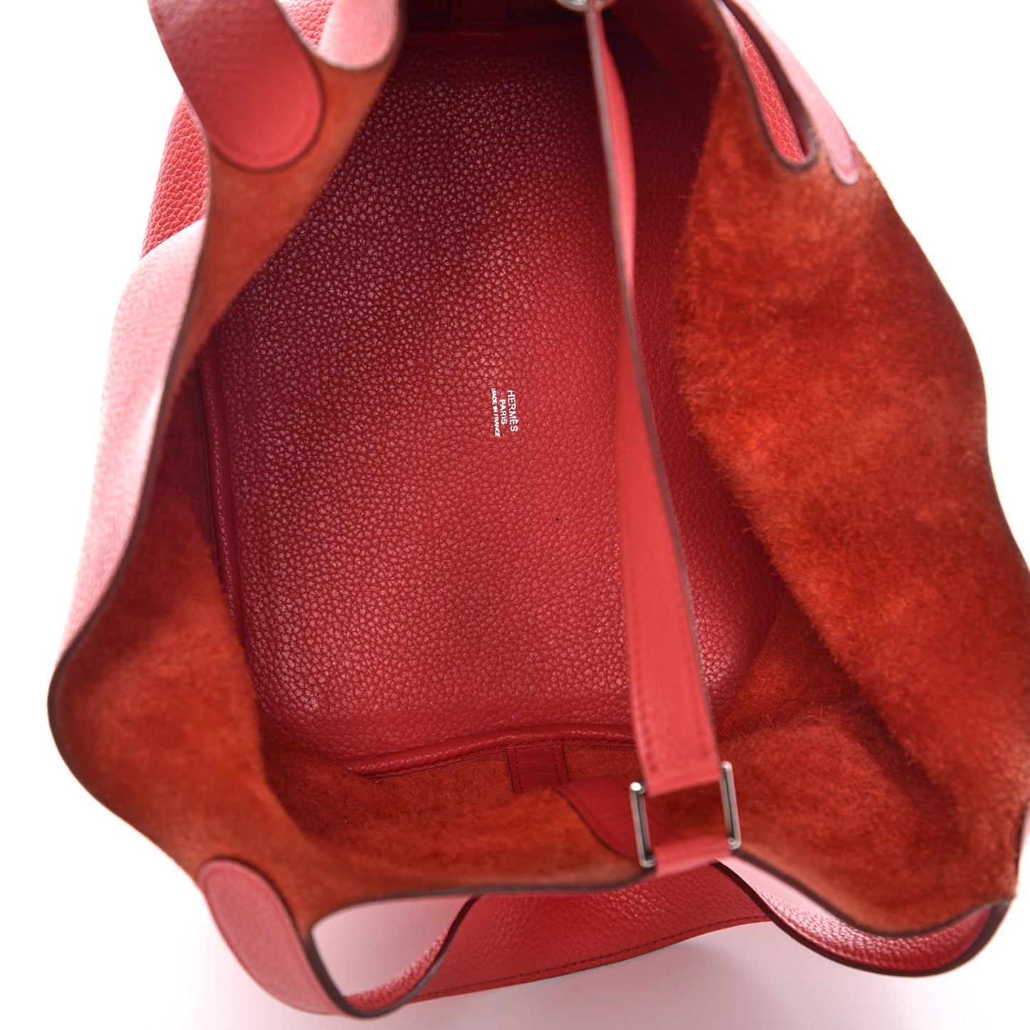 Taurillon Clemence Picotin Lock 26 GM Bougainvillea