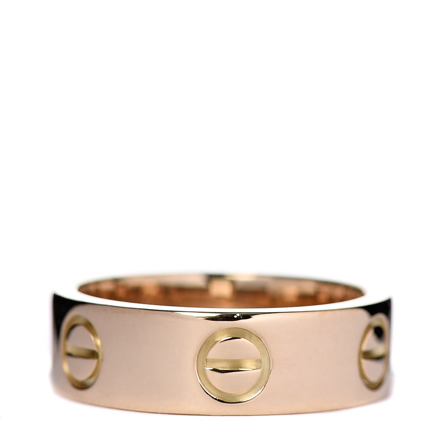 18K Yellow Gold 5.5mm LOVE Ring 50 5.25