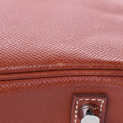 Hermes Epsom Birkin 30 Brique 34 of 38