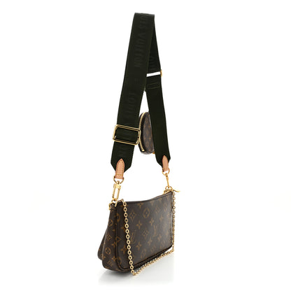 Louis Vuitton Monogram Multi Pochette Accessories Kaki 3 of 11