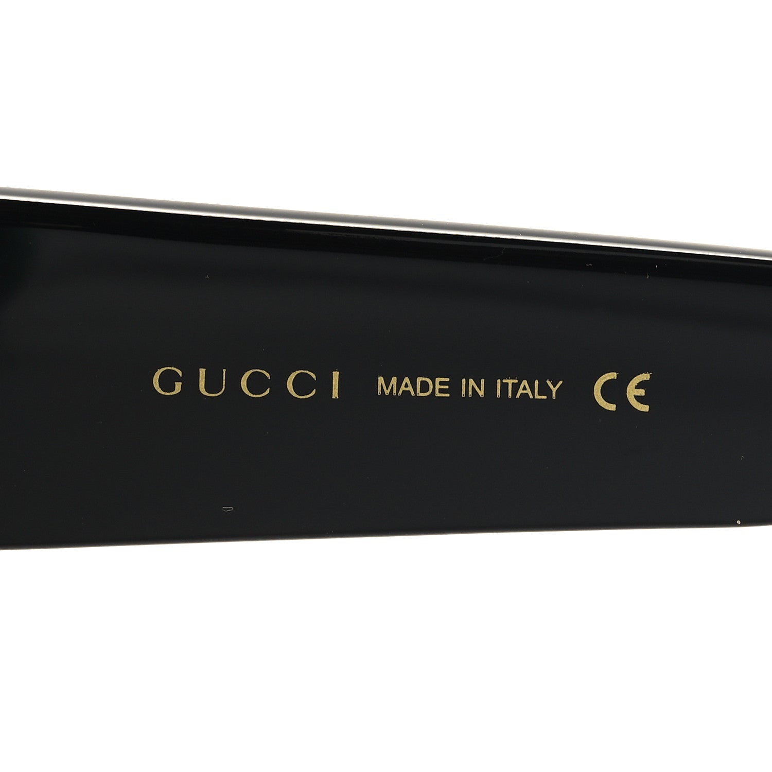 Gucci Acetate Square Frame Sunglasses GG0083S Glitter Red Black Green 5 of 8