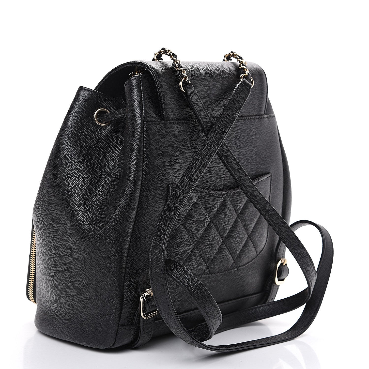 Chanel Caviar Quilted Business Affinity Backpack Black 2 of 8