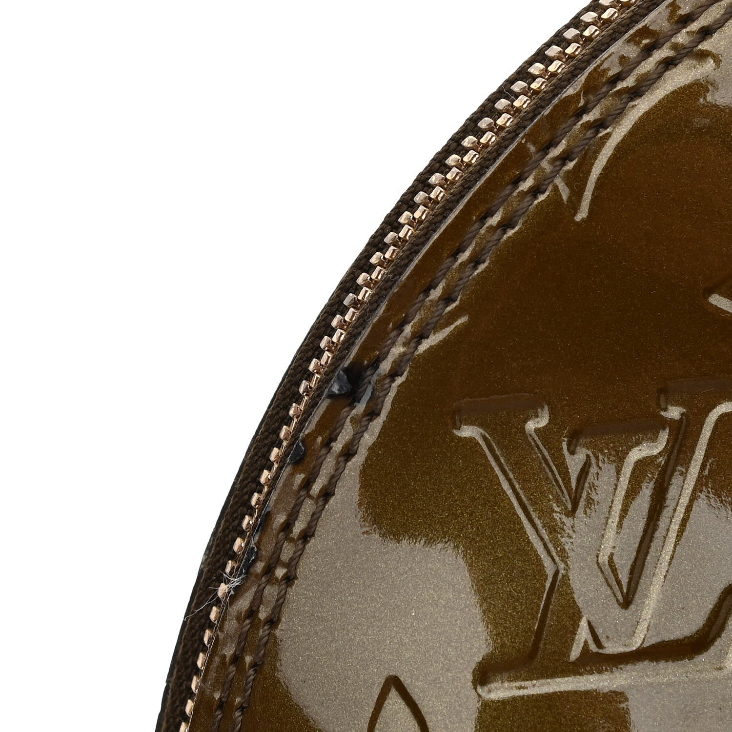 Louis Vuitton Vernis Alma GM Vert Olive 12 of 12