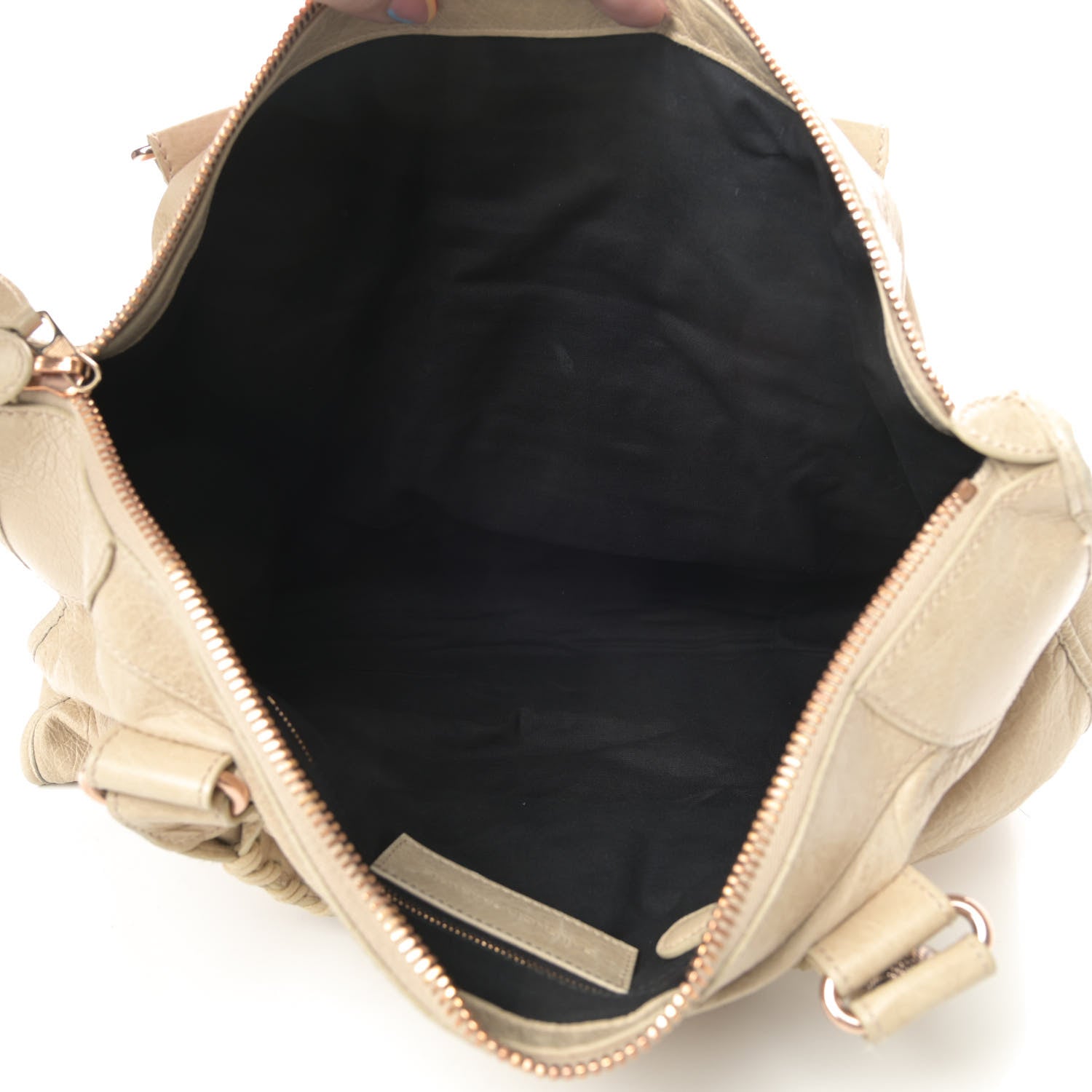 Balenciaga Agneau Giant 21 Rose Gold Hardware Work Praline 5 of 15