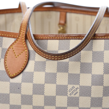 Louis Vuitton Damier Azur Neverfull MM 9 of 20