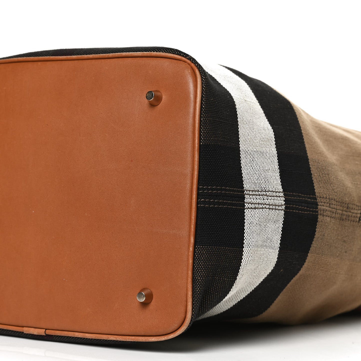 Canvas Mega Check Medium Ashby Hobo Saddle Brown