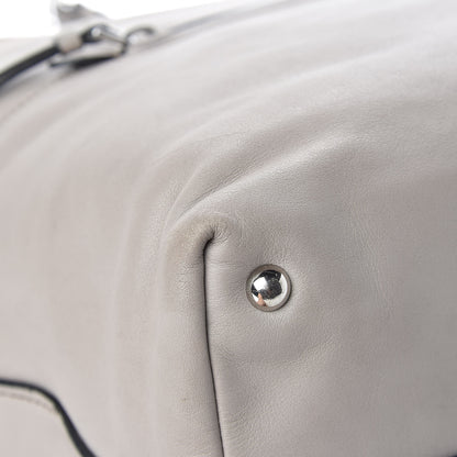 Miu Miu Vitello Soft Calfskin Shopping Tote Fumo 13 of 21