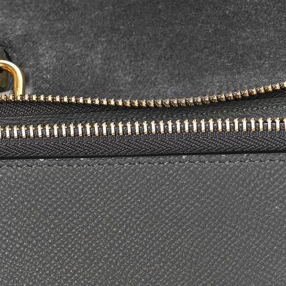 Celine Grained Calfskin Micro Belt Bag Grey 11 of 11