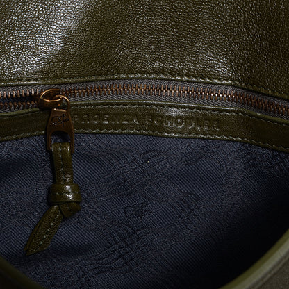 Proenza Schouler Leather PS1 Mini Messenger Bag Military 6 of 10