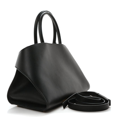 Salvatore Ferragamo Calfskin Small Hug Bag Black 3 of 10