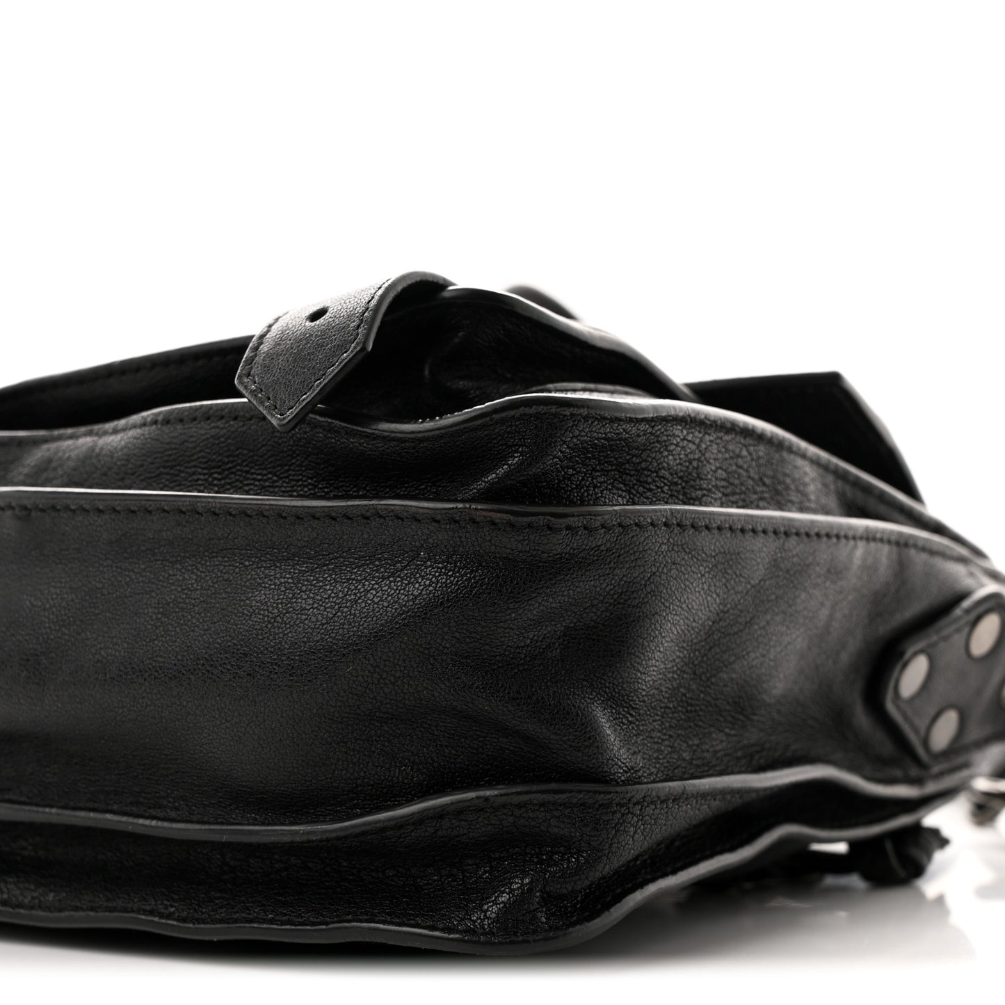 Lambskin PS1 Pouch Messenger Black