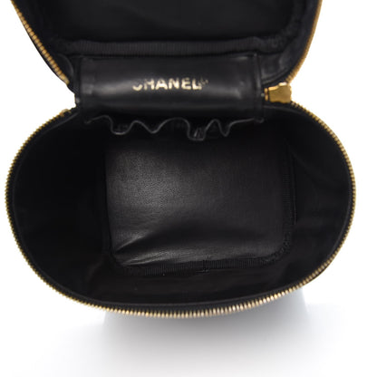 Chanel Patent Vanity Cosmetic Case Black 5 of 11