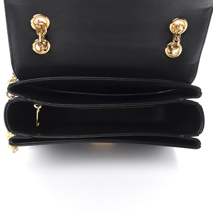 Celine Shiny Calfskin Medium C Bag Black 5 of 11