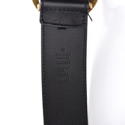 Gucci Calfskin Double G 40mm Belt 80 32 Black 7 of 7