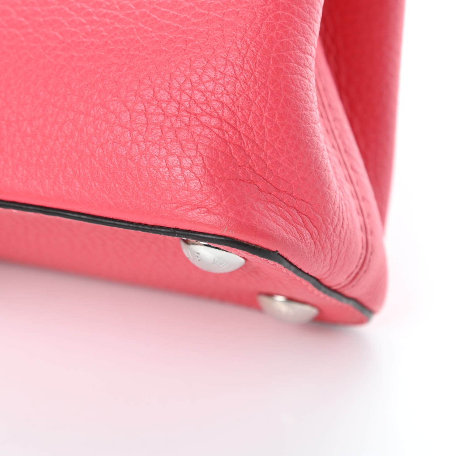 Louis Vuitton Taurillon Capucines BB Rose Litchi 11 of 12