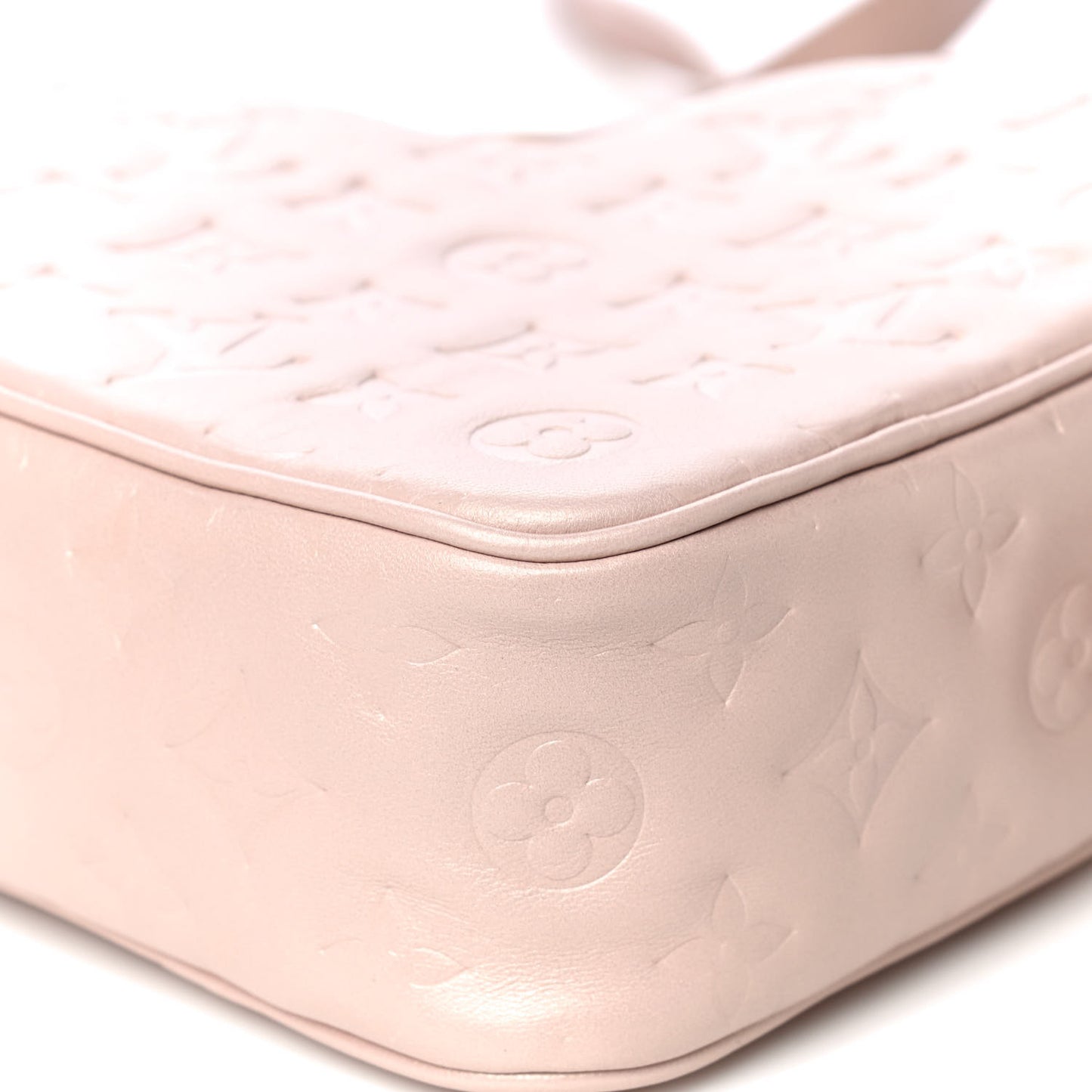 Lambskin Embossed Monogram Fall In Love Sac Coeur Light Pink