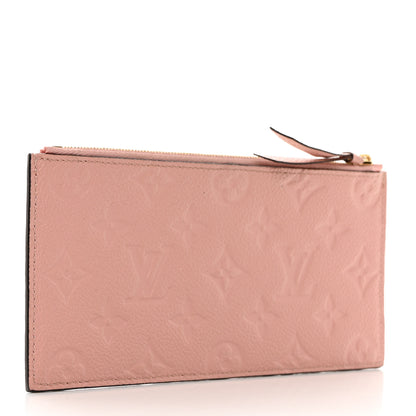 Louis Vuitton Empreinte Felicie Chain Wallet Zippered Insert Rose Poudre 3 of 7