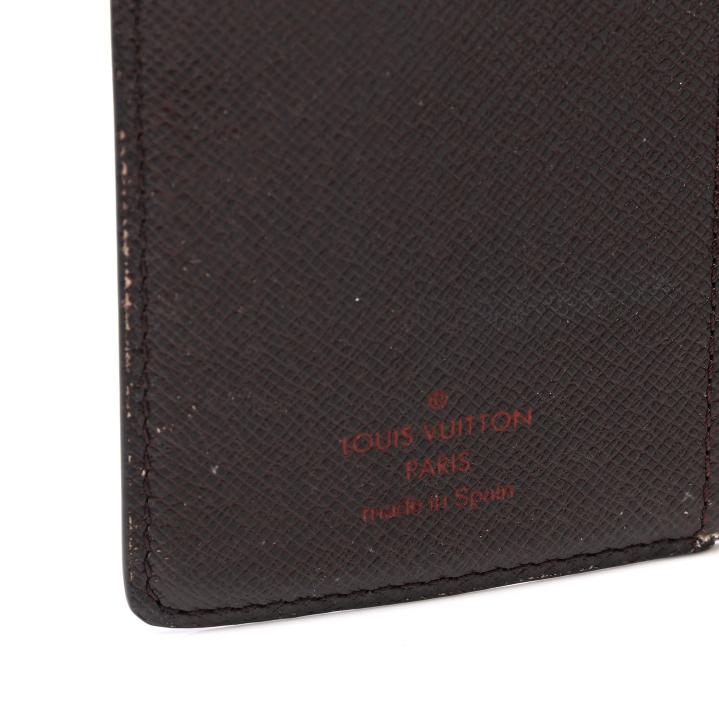 Damier Ebene Small Ring Agenda Cover