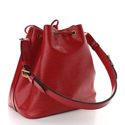 Louis Vuitton Epi Petit Noe Castillan Red 3 of 8