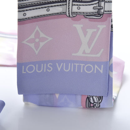 Louis Vuitton Silk Monogram Escale Confidential Bandeau Pink 4 of 4