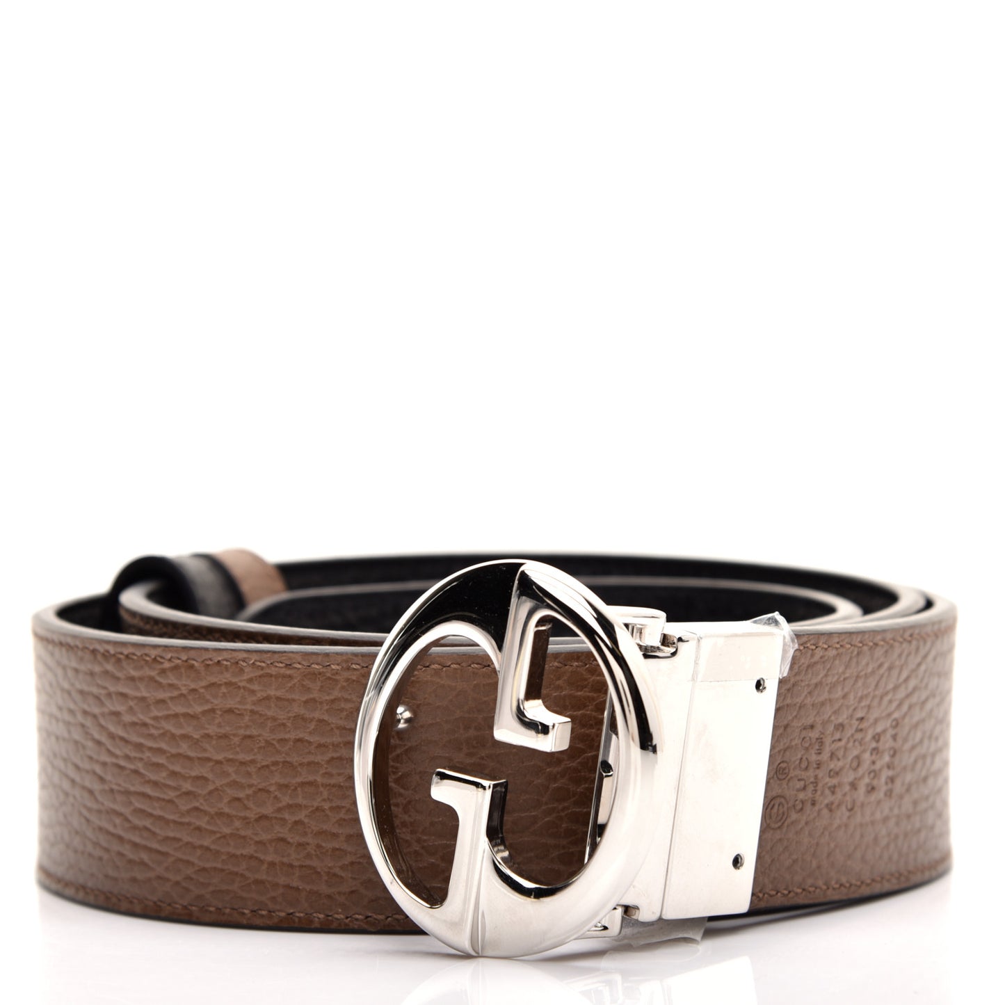 Calfskin 1973 Reversible Belt 90 36 Black Brown
