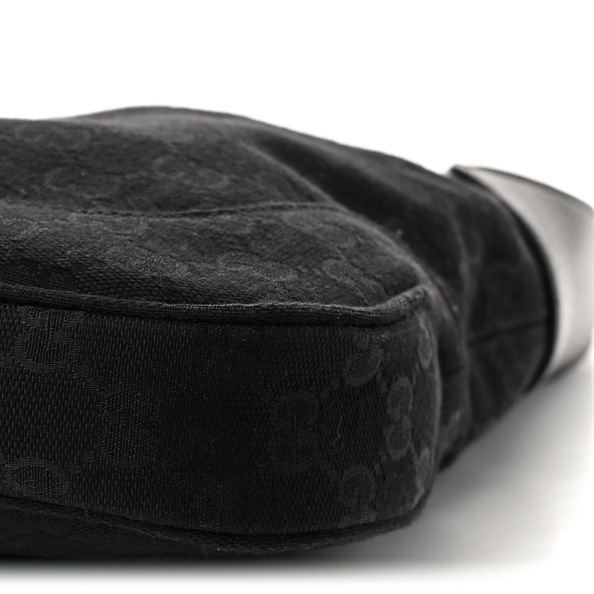 Gucci Monogram Goatskin Medium Jackie 1961 Hobo Black 10 of 10