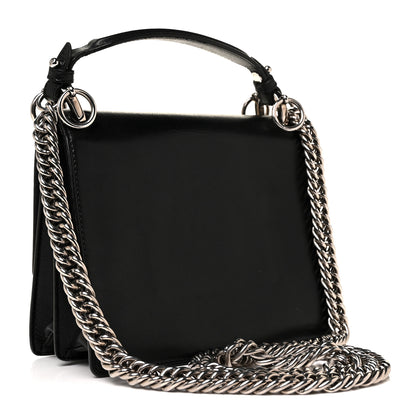 Fendi Vitello Liberty Studded Small Kan I Shoulder Bag Black Multicolor 3 of 9