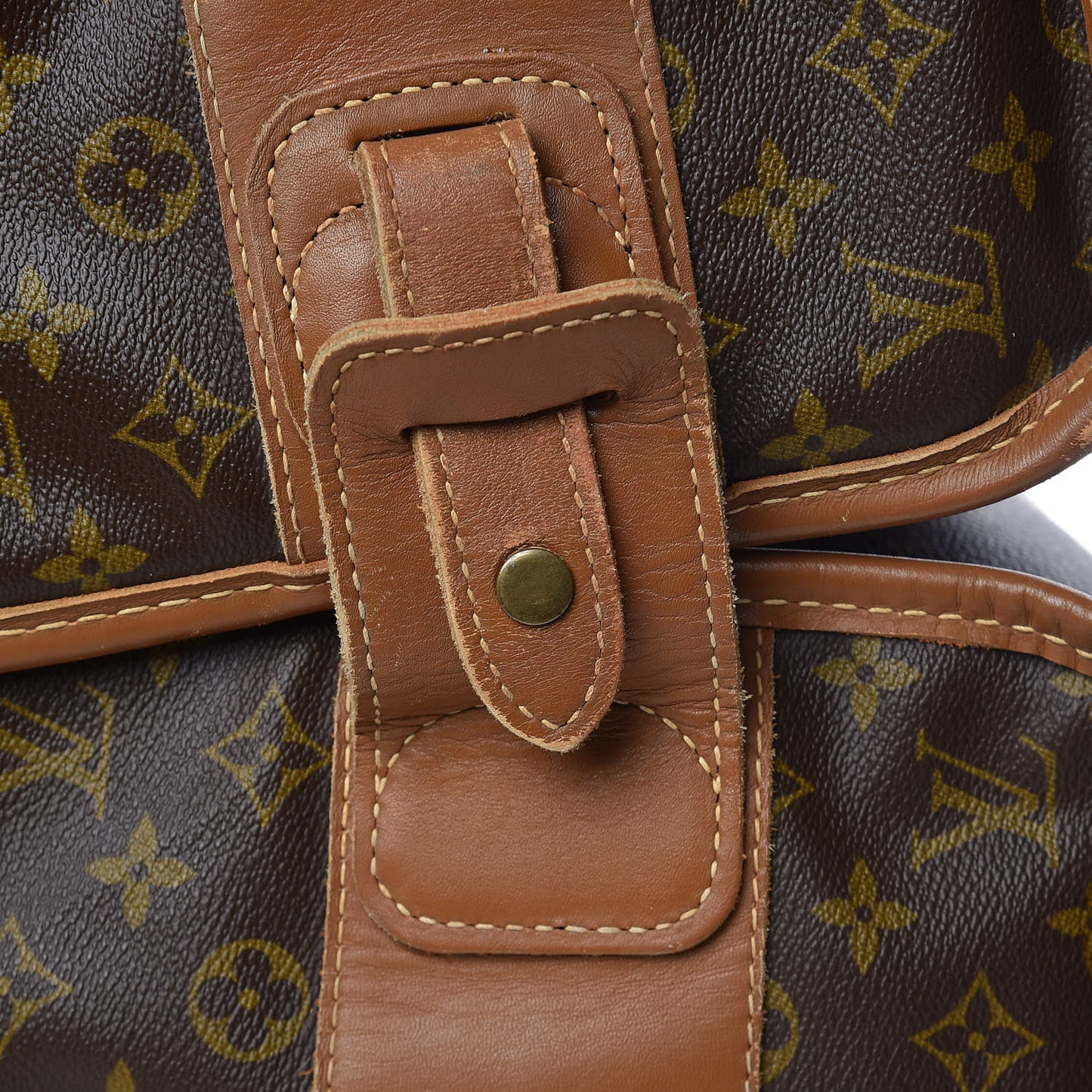 French Company Monogram Garment Bag