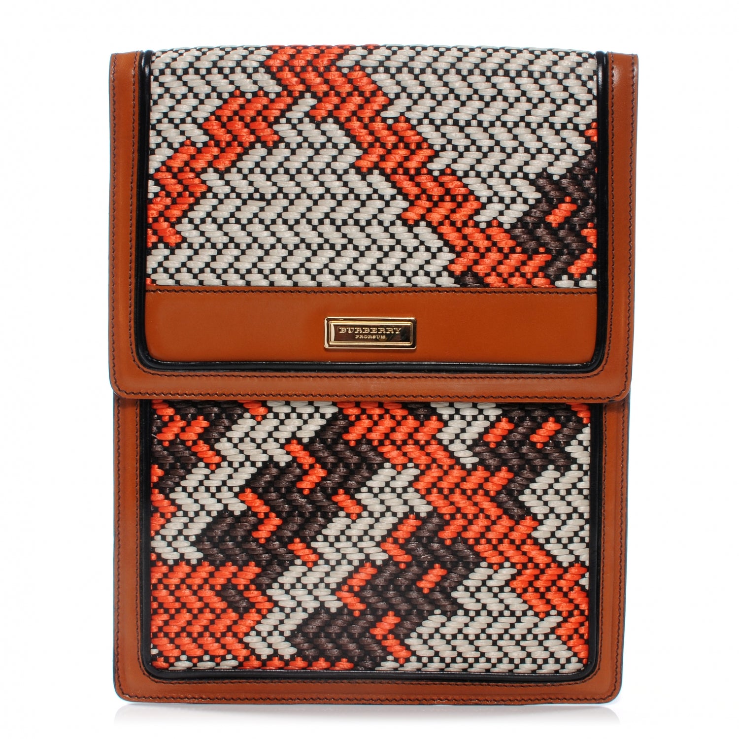 Burberry Raffia Check iPad Sleeve 1 of 7