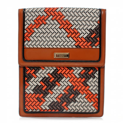 Burberry Raffia Check iPad Sleeve 1 of 7