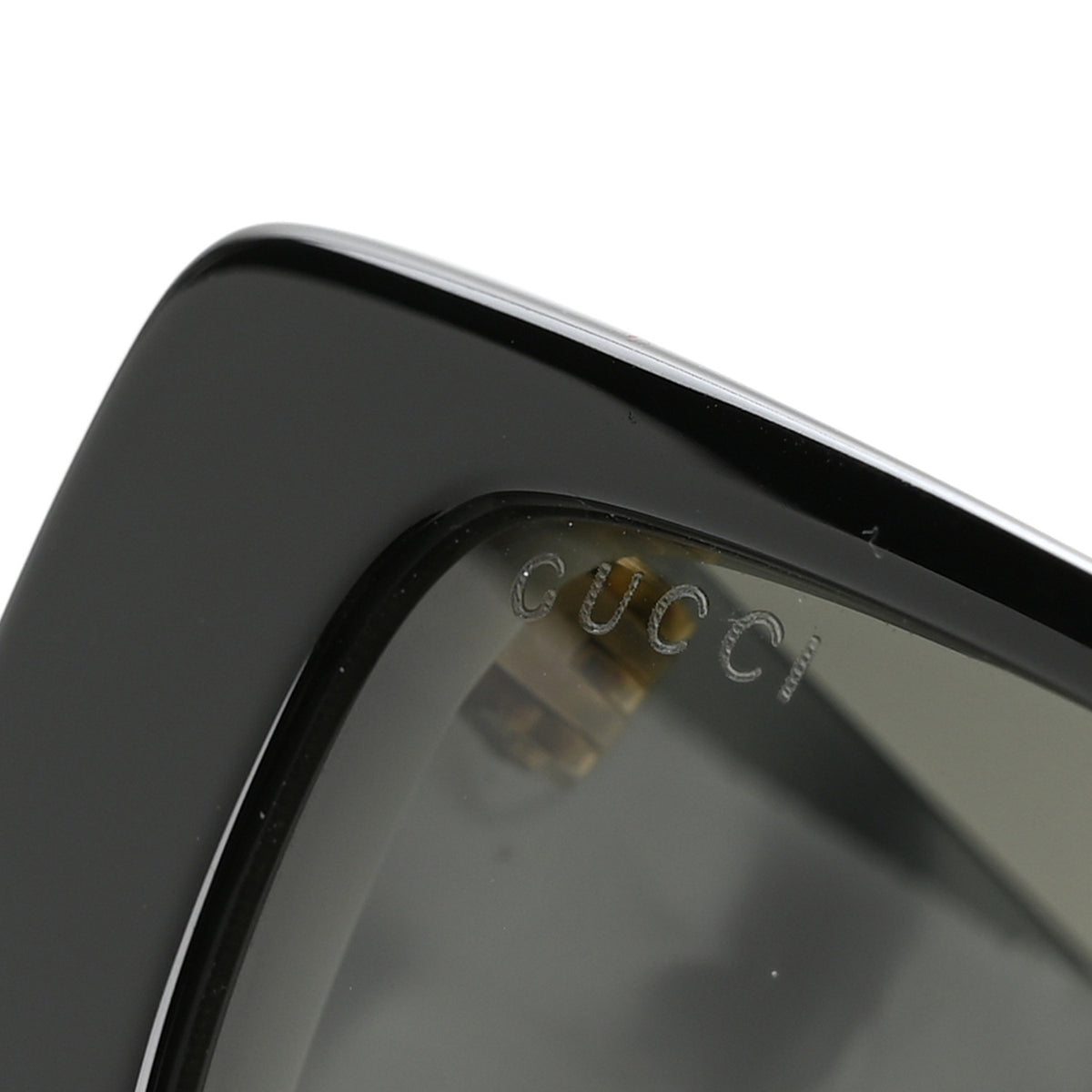 Gucci Acetate Rectangular Sunglasses GG0516S Black 7 of 8