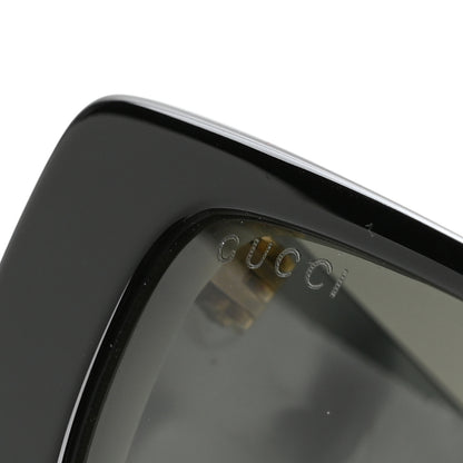 Gucci Acetate Rectangular Sunglasses GG0516S Black 7 of 8