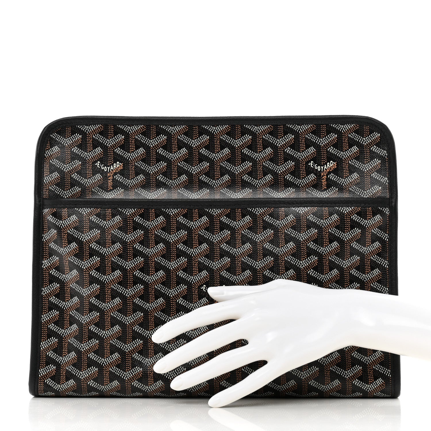 Goyard Goyardine Jouvence GM Toiletry Pouch Black 2 of 7